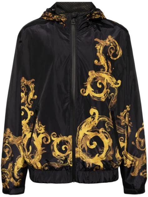 versace windbreaker jacket dragon|Versace windbreakers for men.